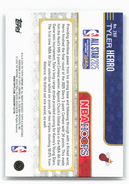 2025-26 Hoops #280 Tyler Herro 29452