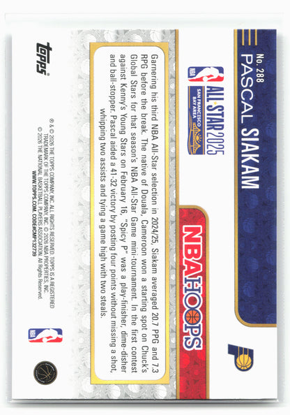 2025-26 Hoops #288 Pascal Siakam 29456