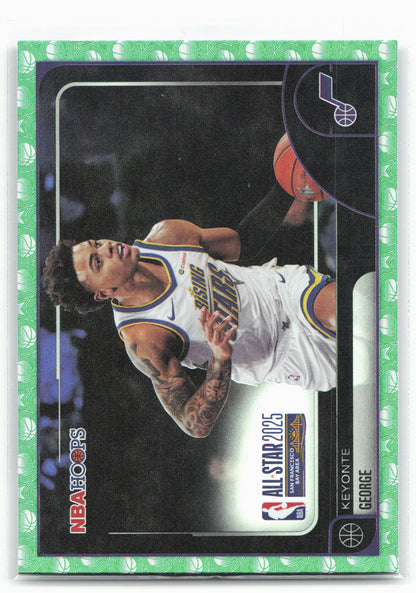 2025-26 Hoops #299 Keyonte George Green Hoops 29460