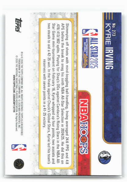 2025-26 Hoops #273 Kyrie Irving 29462