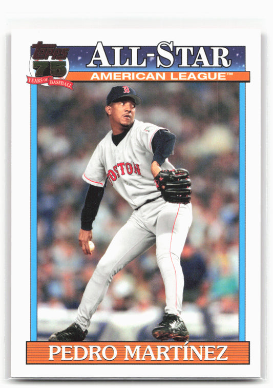 2026 Topps #91AS-8 Pedro Martinez 1991 Topps Baseball 35th Anniversary All-Stars