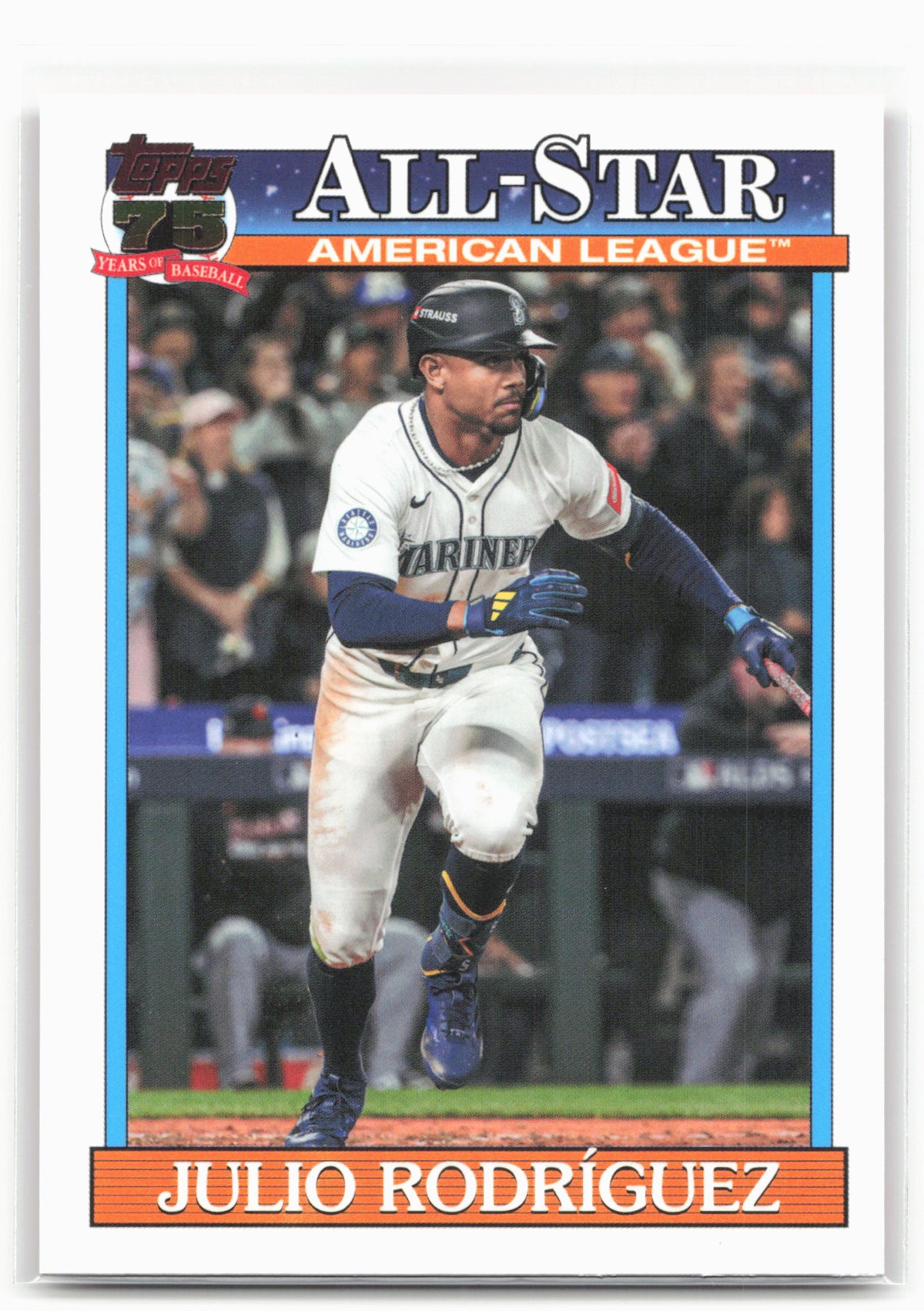 2026 Topps #91AS-23 Julio Rodríguez 1991 Topps Baseball 35th Anniversary