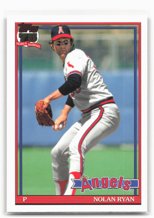 2026 Topps #91B2-36 Nolan Ryan 1991 Topps Baseball 35th Anniversary (Series Two)