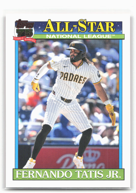 2026 Topps #91AS-36 Fernando Tatis Jr. 1991 Topps Baseball 35th Anniversary