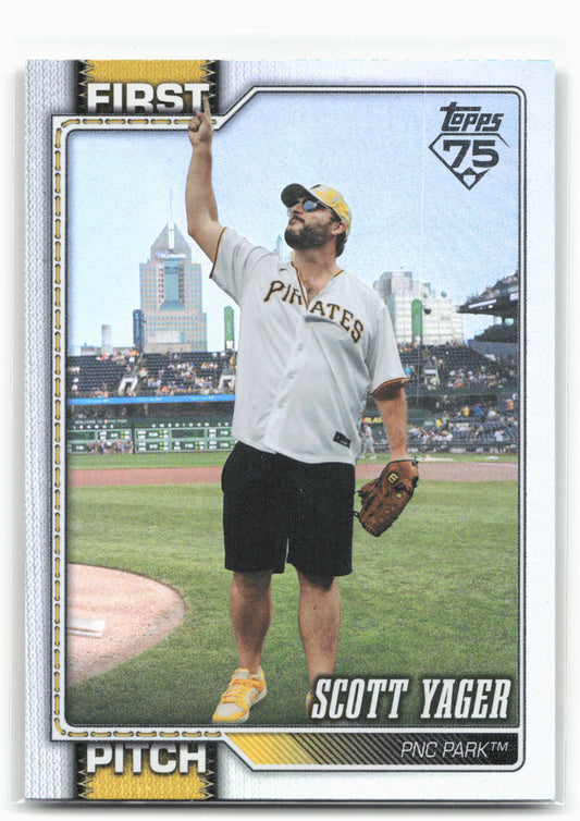 2026 Topps #FP-13 Scott Yager First Pitch