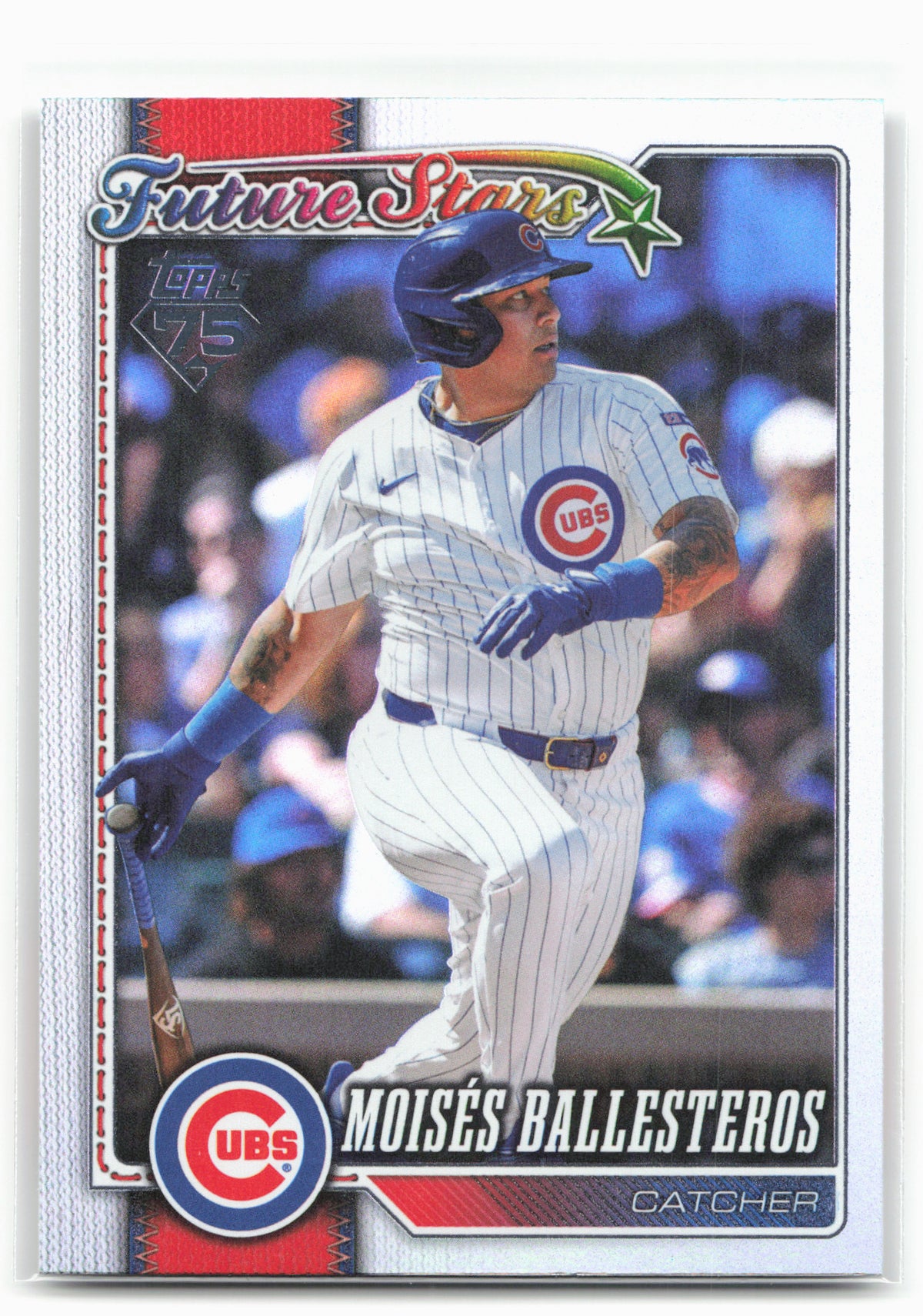 2026 Topps #584 Moisés Ballesteros Rainbow Foil
