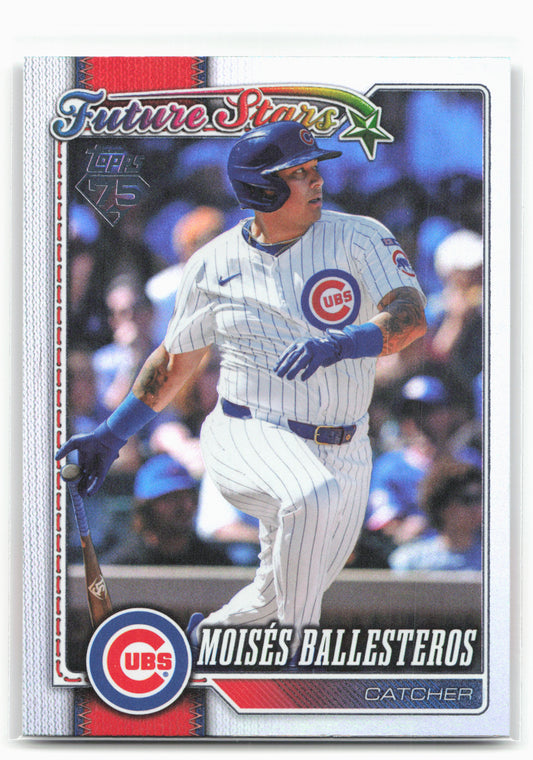 2026 Topps #584 Moisés Ballesteros Rainbow Foil