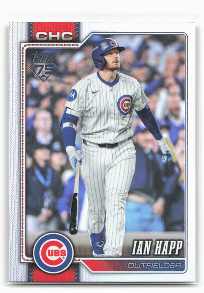 2026 Topps #585 Ian Happ Rainbow Foil