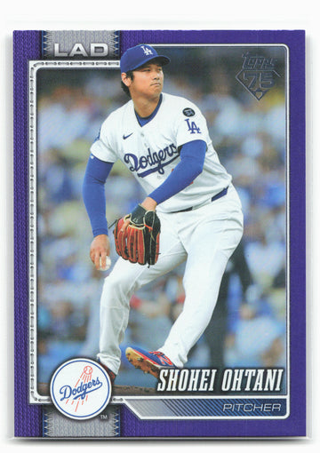 
2026 Topps #500 Shohei Ohtani Purple Rainbow Foil #/250
