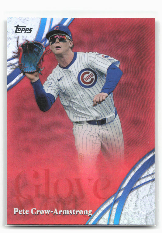 2026 Topps #GW-18 Pete Crow-Armstrong Glove Work