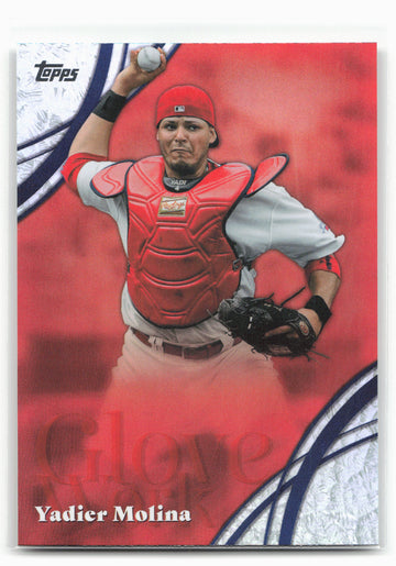 
2026 Topps #GW-9 Yadier Molina Glove Work