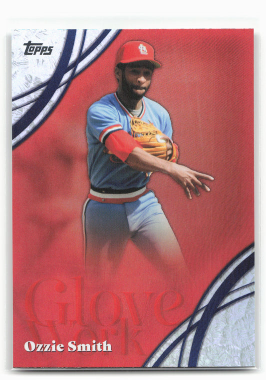 2026 Topps #GW-1 Ozzie Smith Glove Work