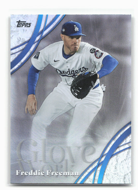 2026 Topps #GW-29 Freddie Freeman Glove Work