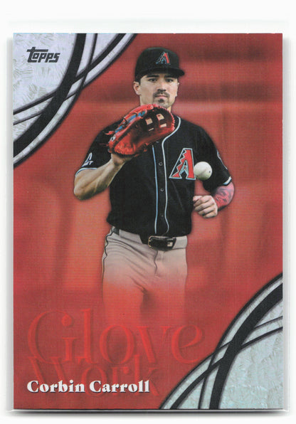 2026 Topps #GW-56 Corbin Carroll Glove Work