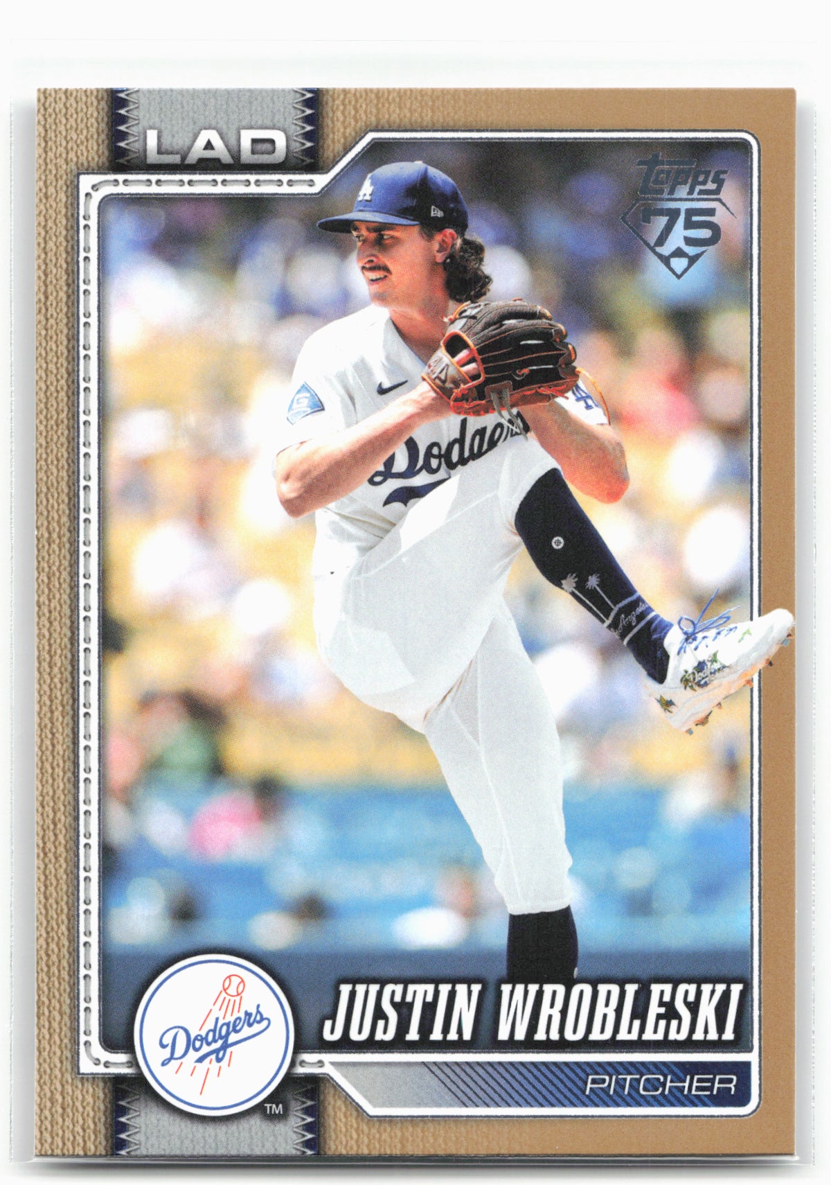 2026 Topps #391 Justin Wrobleski Gold #/2026