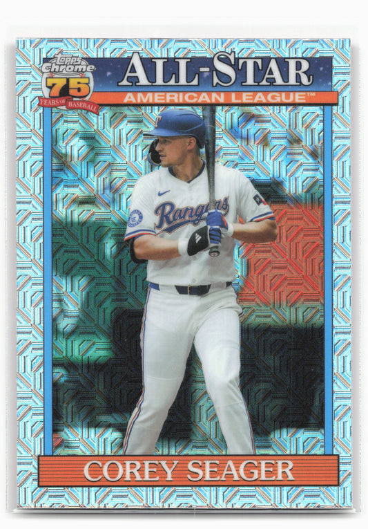 2026 Topps #91ASC-31 Corey Seager 1991 Topps Baseball 35th Anniversary Chrome