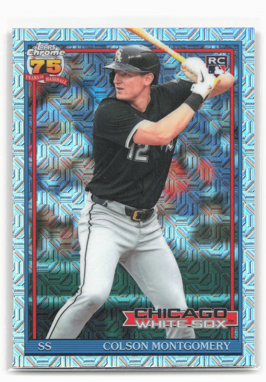 2026 Topps #91C2-12 Colson Montgomery 1991 Topps Baseball 35th Chrome