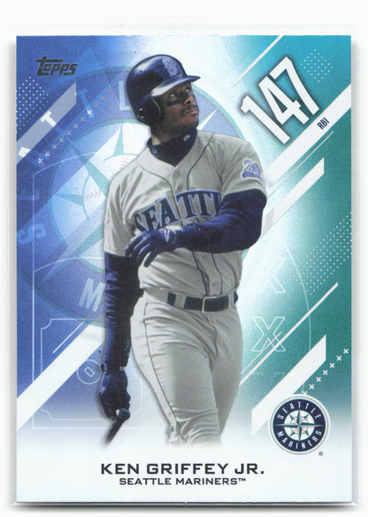 2026 Topps #CN-17 Ken Griffey Jr. Crooked Numbers