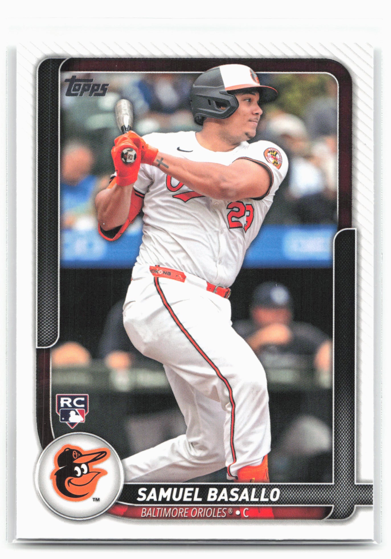 2026 Topps #66 Samuel Basallo Flagship Collection (Series Two)