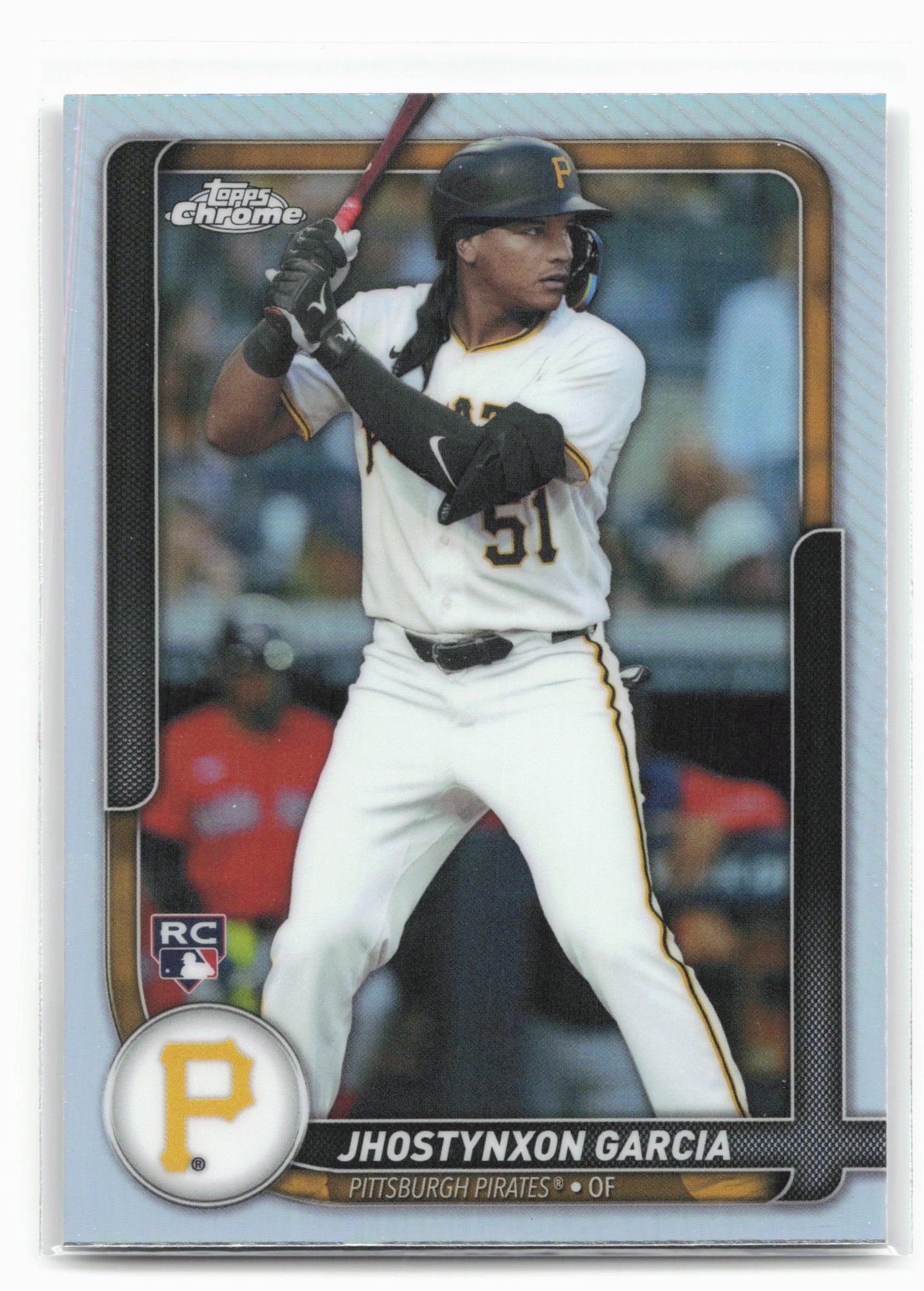 2026 Topps #86 Jhostynxon Garcia Flagship Collection Chrome (Series Two)