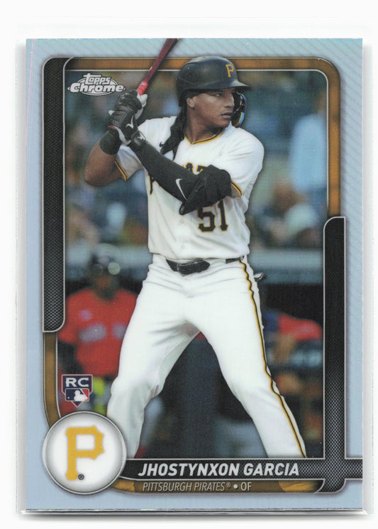 2026 Topps #86 Jhostynxon Garcia Flagship Collection Chrome (Series Two)