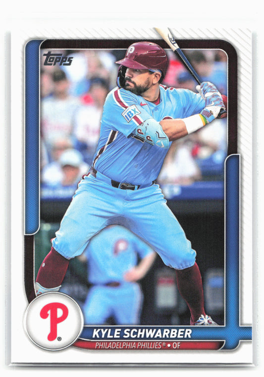 2026 Topps #81 Kyle Schwarber Flagship Collection (Series Two)