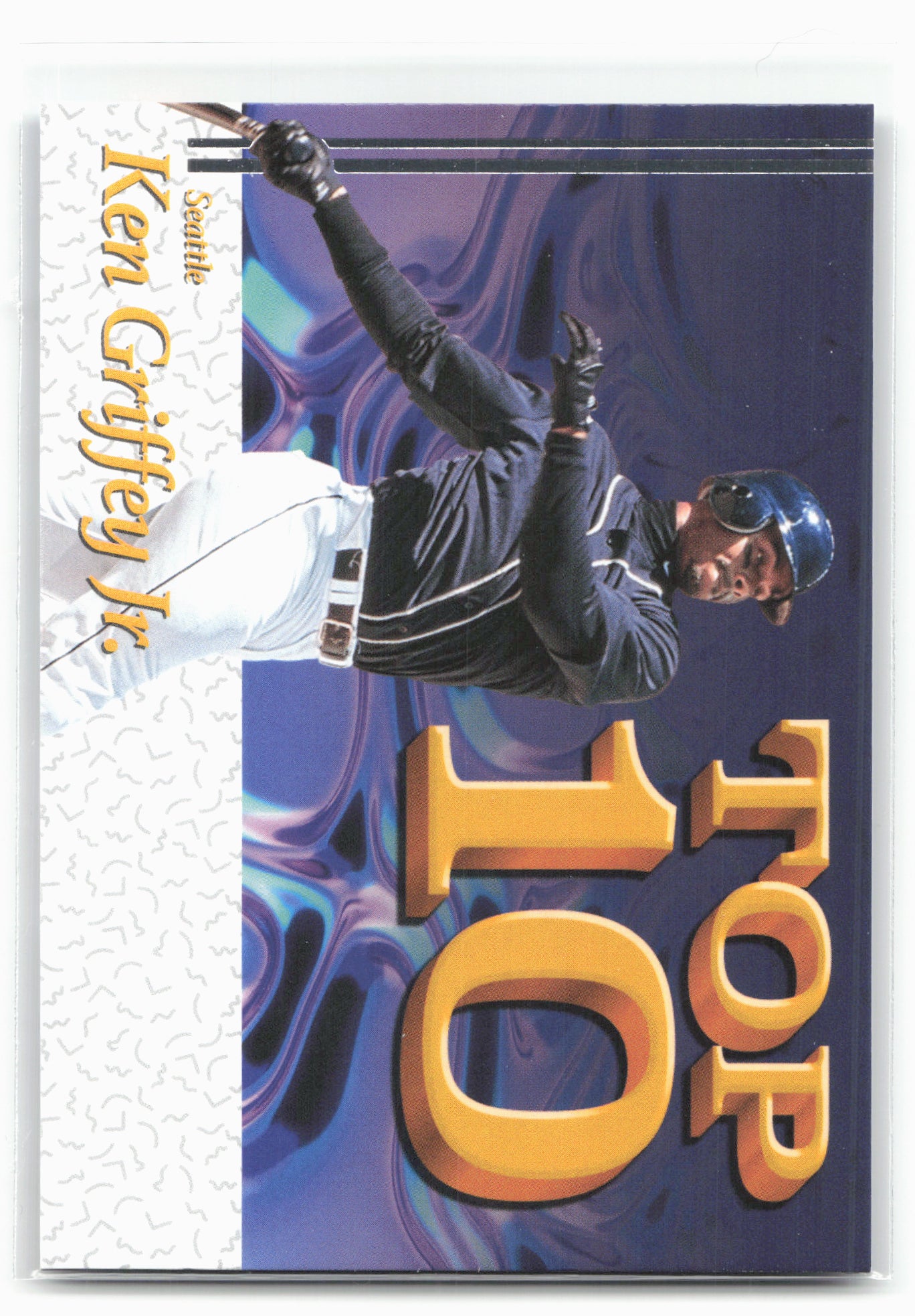 2026 Panini Decades 90s Pop Culture #T10-KG Ken Griffey Jr. Top 10
