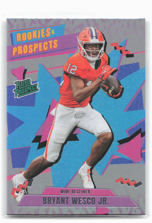 2026 Panini Decades 90s Pop Culture #146 Bryant Wesco Jr. Silver