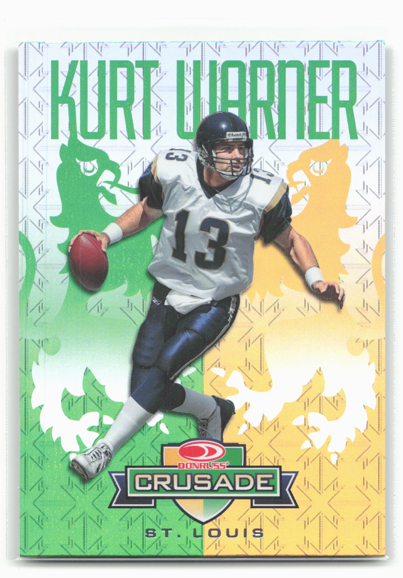 2026 Panini Decades 90s Pop Culture #C-KW Kurt Warner Crusade