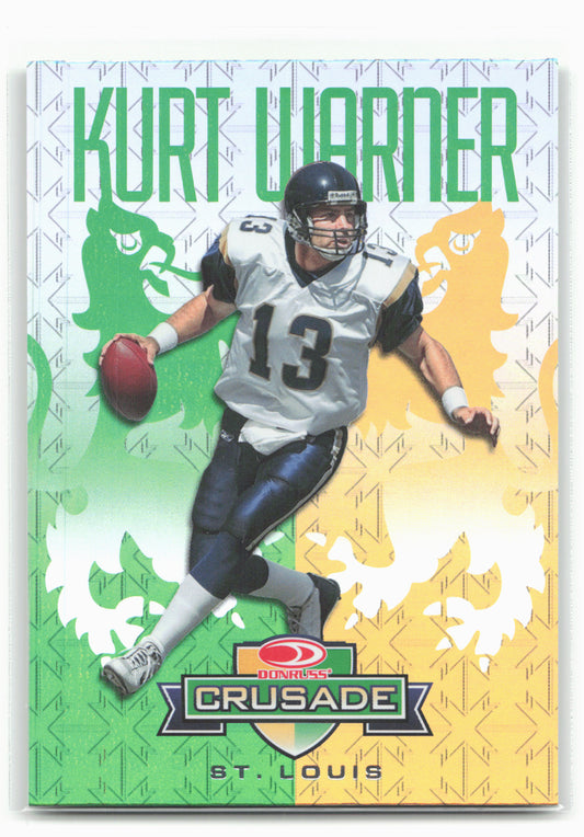 2026 Panini Decades 90s Pop Culture #C-KW Kurt Warner Crusade