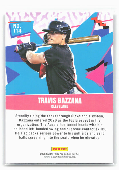 2026 Panini Decades 90s Pop Culture #114 Travis Bazzana