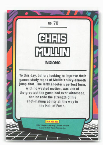 2026 Panini Decades 90s Pop Culture #70 Chris Mullin