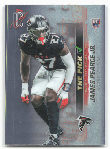 
2025 Topps Signature Class #TP-2 James Pearce Jr. The Pick