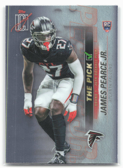 2025 Topps Signature Class #TP-2 James Pearce Jr. The Pick