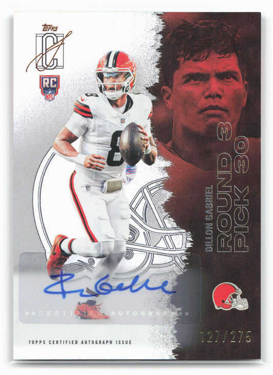 2025 Topps Signature Class #103 Dillon Gabriel Autographs Silver #/275