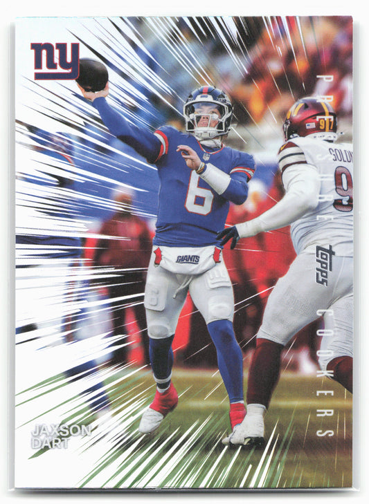 2026 Topps Flagship #PC-3 Jaxson Dart Pressure Cookers
