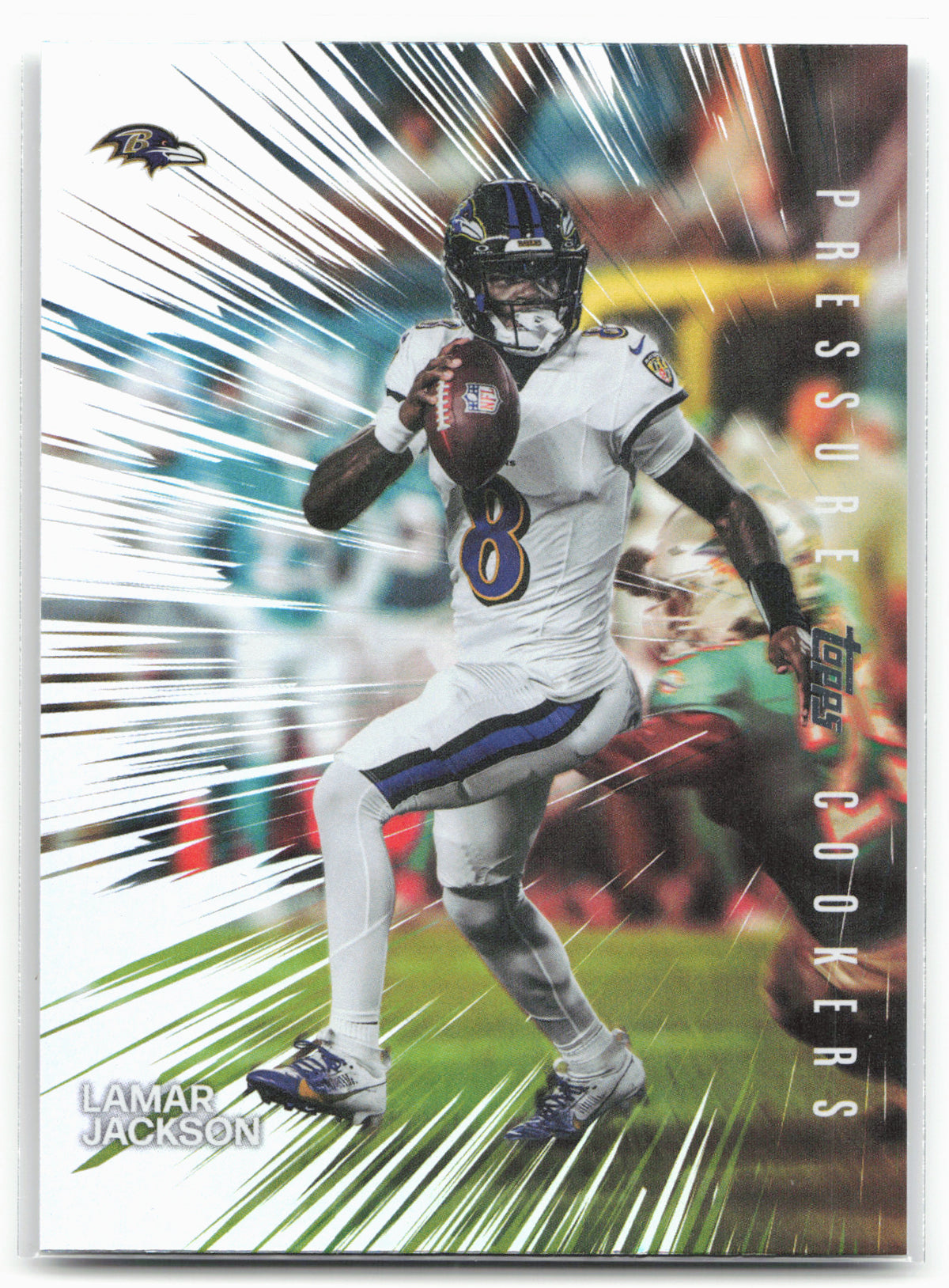 2026 Topps Flagship #PC-21 Lamar Jackson Pressure Cookers