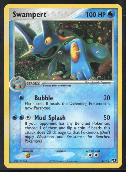 POP Series 1 #005/017 Swampert Holo 30155