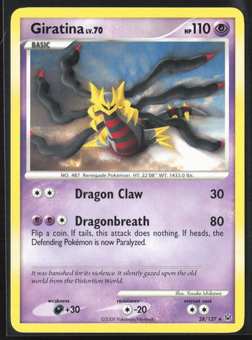 Platinum #28/127 Giratina (28) Non-Holo 30167