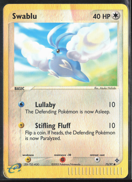 Dragon #75/97 Swablu Reverse Holo 30181