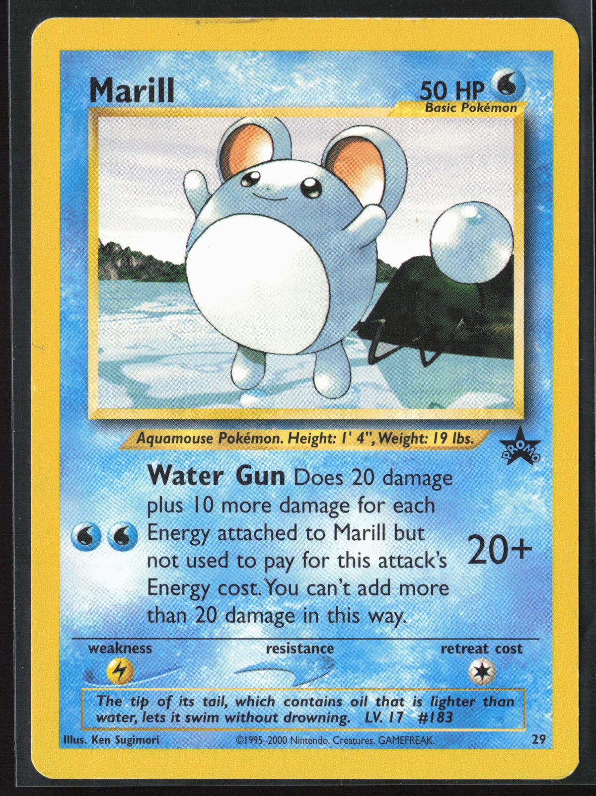 WoTC Promo #29/53 Marill Non-Holo 30191