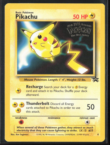 WoTC Promo #04/53 Pikachu (Movie Promo) Non-Holo 30193