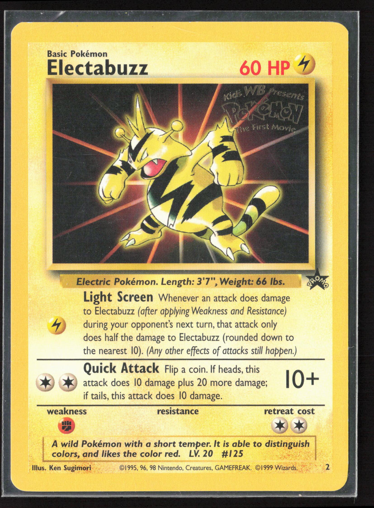 WoTC Promo #02/53 Electabuzz (Movie Promo) Non-Holo 30197