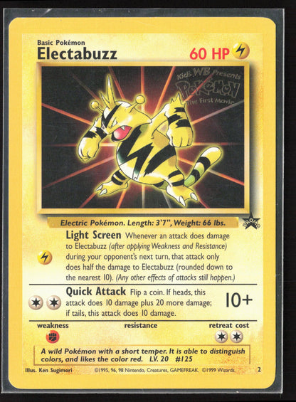 WoTC Promo #02/53 Electabuzz (Movie Promo) Non-Holo 30197