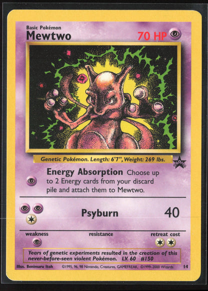 WoTC Promo #14/53 Mewtwo (14) Non-Holo 30198