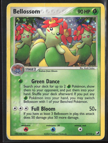 Unseen Forces #3/115 Bellossom HP Holo 30214