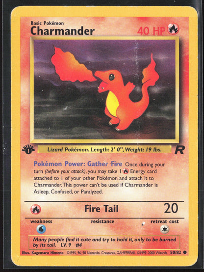 Team Rocket #50/82 Charmander Non-Holo HP 30215