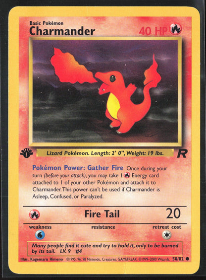 Team Rocket #50/82 Charmander Non-Holo HP 30216