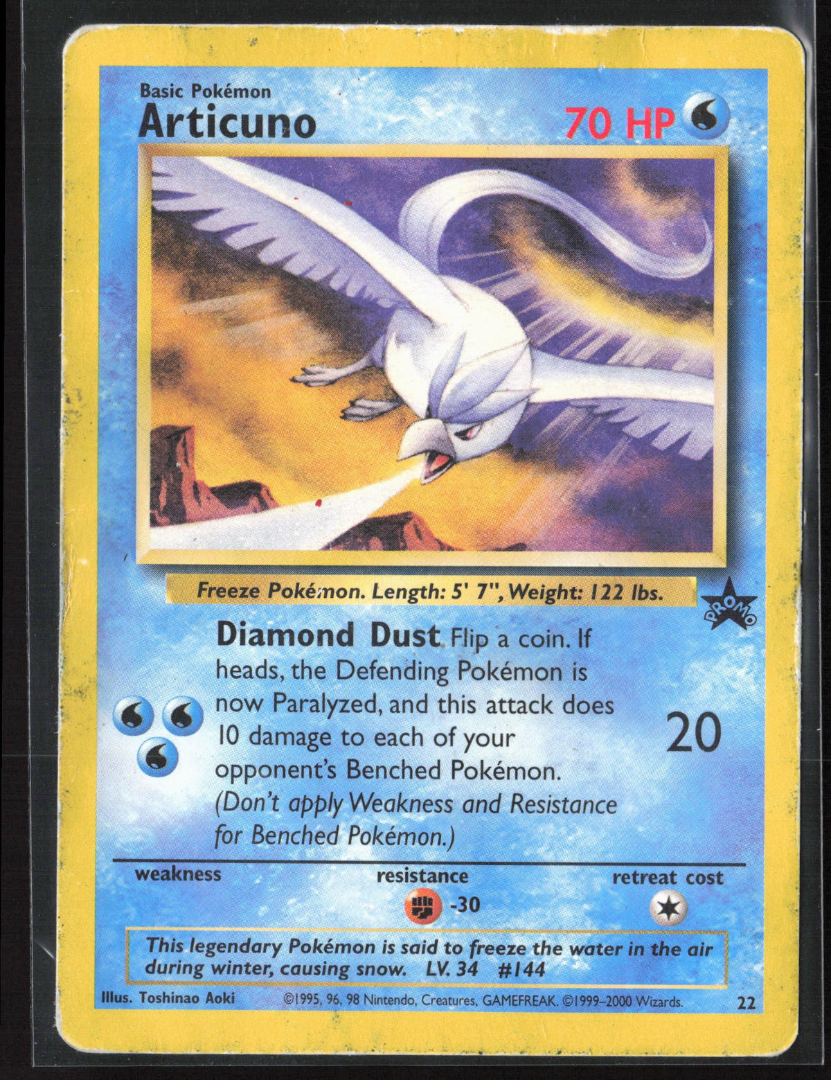 WoTC Promo #22/53 Articuno (22) Non-Holo HP 30217
