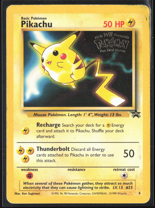 WoTC Promo #04/53 Pikachu (Movie Promo) HP Non-Holo 30219
